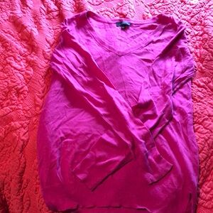 The Limited Bright Pink Knit Top